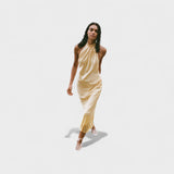 Sofía – Vestido de Satén con Halter