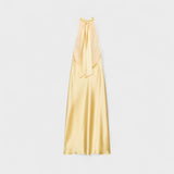Sofía – Vestido de Satén con Halter