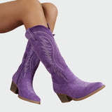 Biserka - Botas western bordadas con estilo