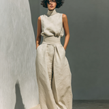 MARIA | CONJUNTO MINIMALISTA DE LINO