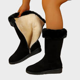 Luana – Botas con piel