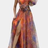 Vestido Maxi Asimétrico Teodora