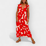 Hela – Vestido aéreo elegante con escote en V