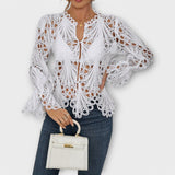 Malina – Blusa de Encaje Elegante