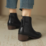 Camila - Botines con tacón bajo