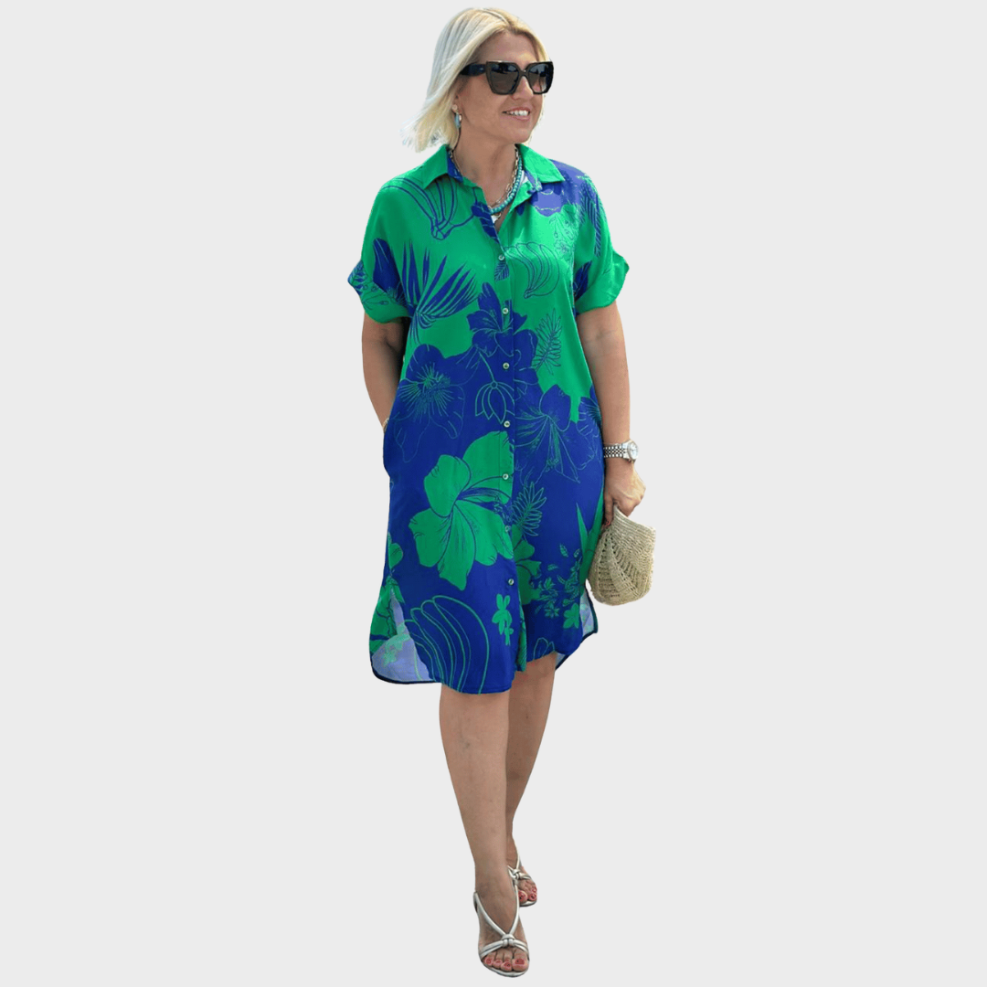 Sara – Vestido con estampado floral