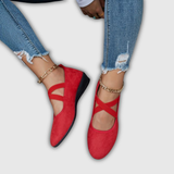 Calerinne | Zapatos Ballerina de Cuña Cerrada