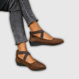 Calerinne | Zapatos Ballerina de Cuña Cerrada