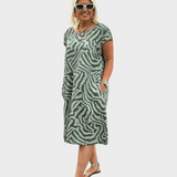 Dora - Vestido de verano con escote redondo