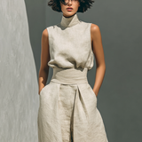 MARIA | CONJUNTO MINIMALISTA DE LINO