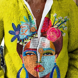 Freda - Cárdigan Artístico