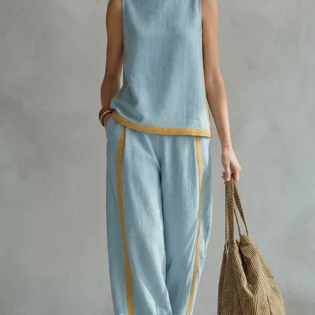 Leila | Conjunto elegante de dos piezas