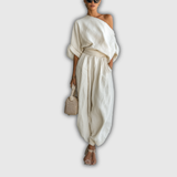 Conjunto de Lino Off-white