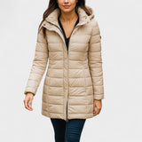 Ankica - Parka elegante con forro interior cálido