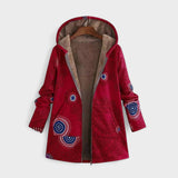 Bojana - Chaqueta cálida y suave con capucha