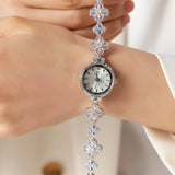 Mia® - Reloj dorado con cristales