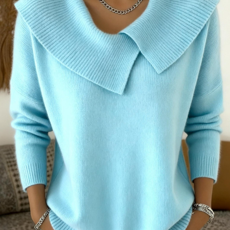 Lucia - Camiseta cálida con cuello suave