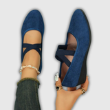Calerinne | Zapatos Ballerina de Cuña Cerrada