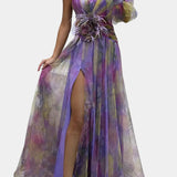 Vestido Maxi Asimétrico Teodora