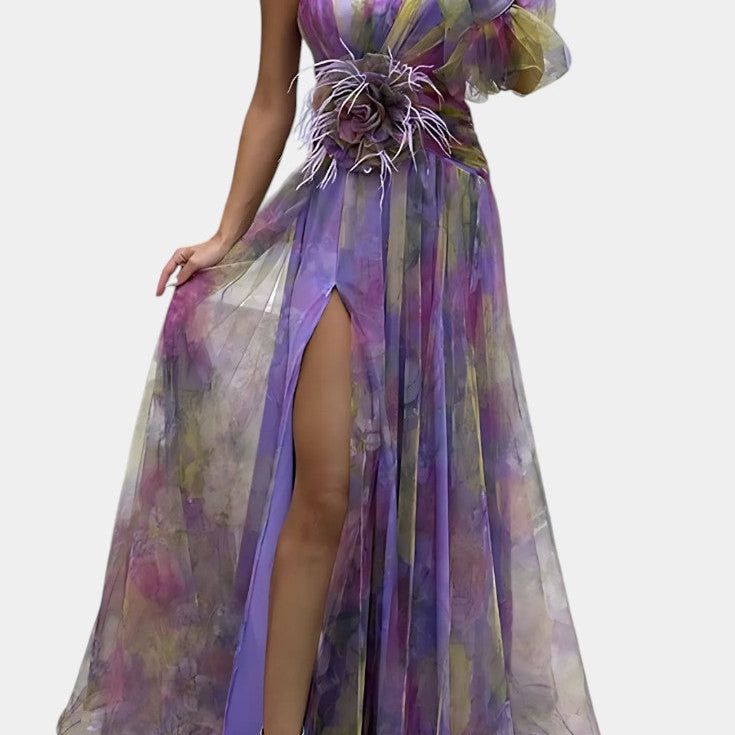 Vestido Maxi Asimétrico Teodora