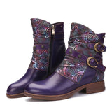Cleo - Bota en colores artísticos
