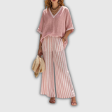 Conjunto de Dúo de Lino Rayado Alira