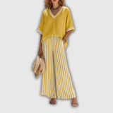 Conjunto de Dúo de Lino Rayado Alira