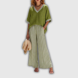 Conjunto de Dúo de Lino Rayado Alira