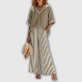 Conjunto de Dúo de Lino Rayado Alira