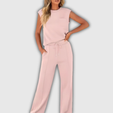 Abigaíl | Conjunto casual de verano con top sin mangas