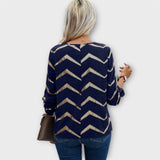 Ema – Blusa refinada de estilo clásico