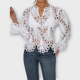 Malina – Blusa de Encaje Elegante