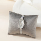 Elena® - Reloj dorado con esfera rectangular