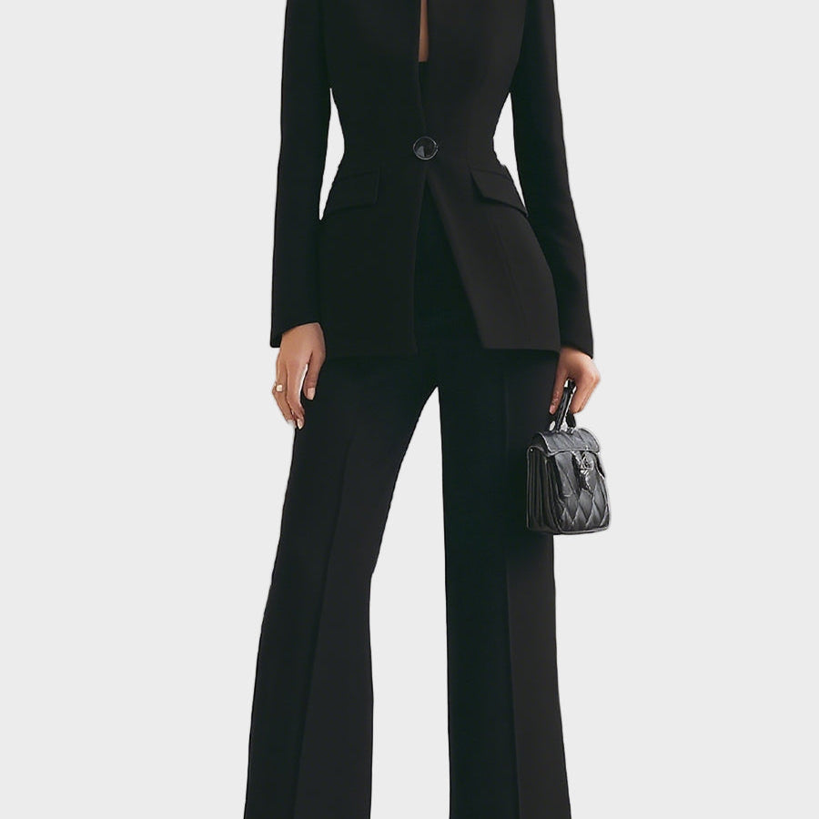 Jade - Conjunto elegante con chaqueta y pantalones