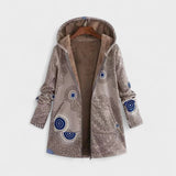 Bojana - Chaqueta cálida y suave con capucha