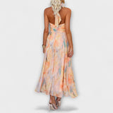 Vjera – Elegante vestido maxi con espalda descubierta