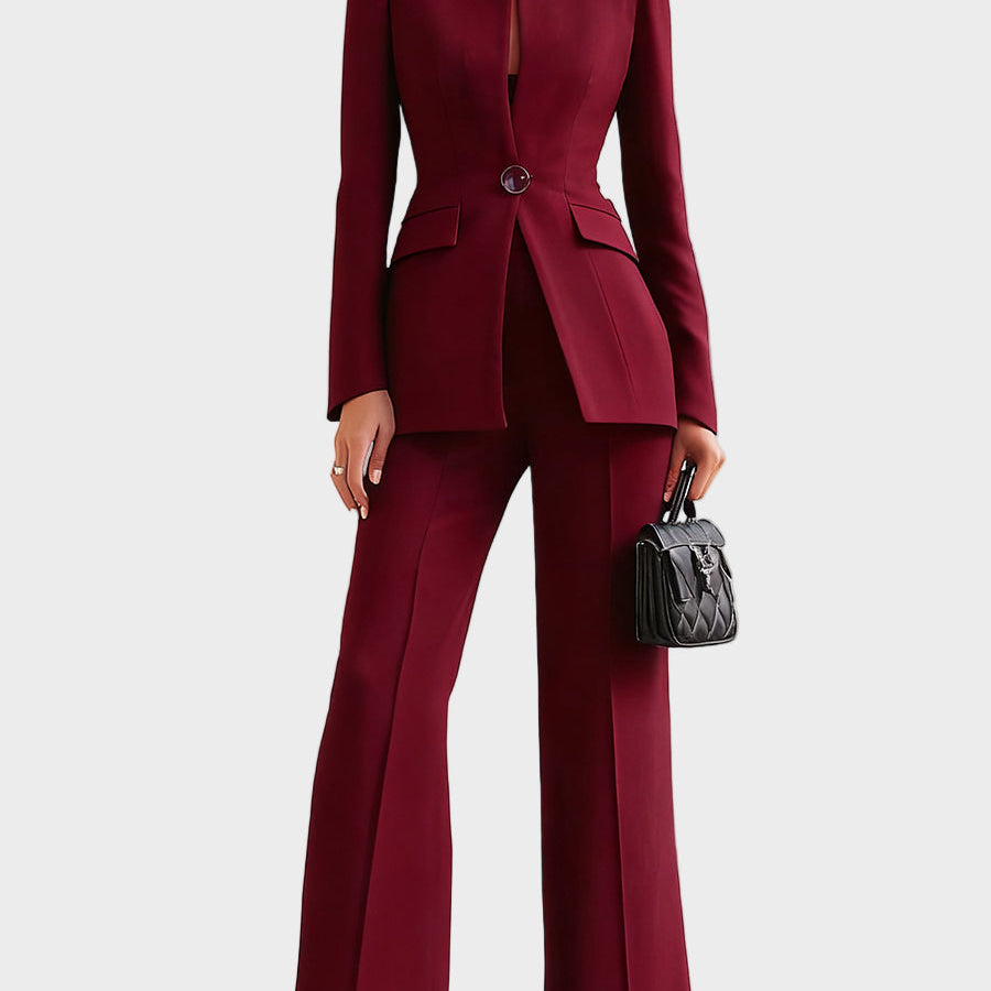 Jade - Conjunto elegante con chaqueta y pantalones
