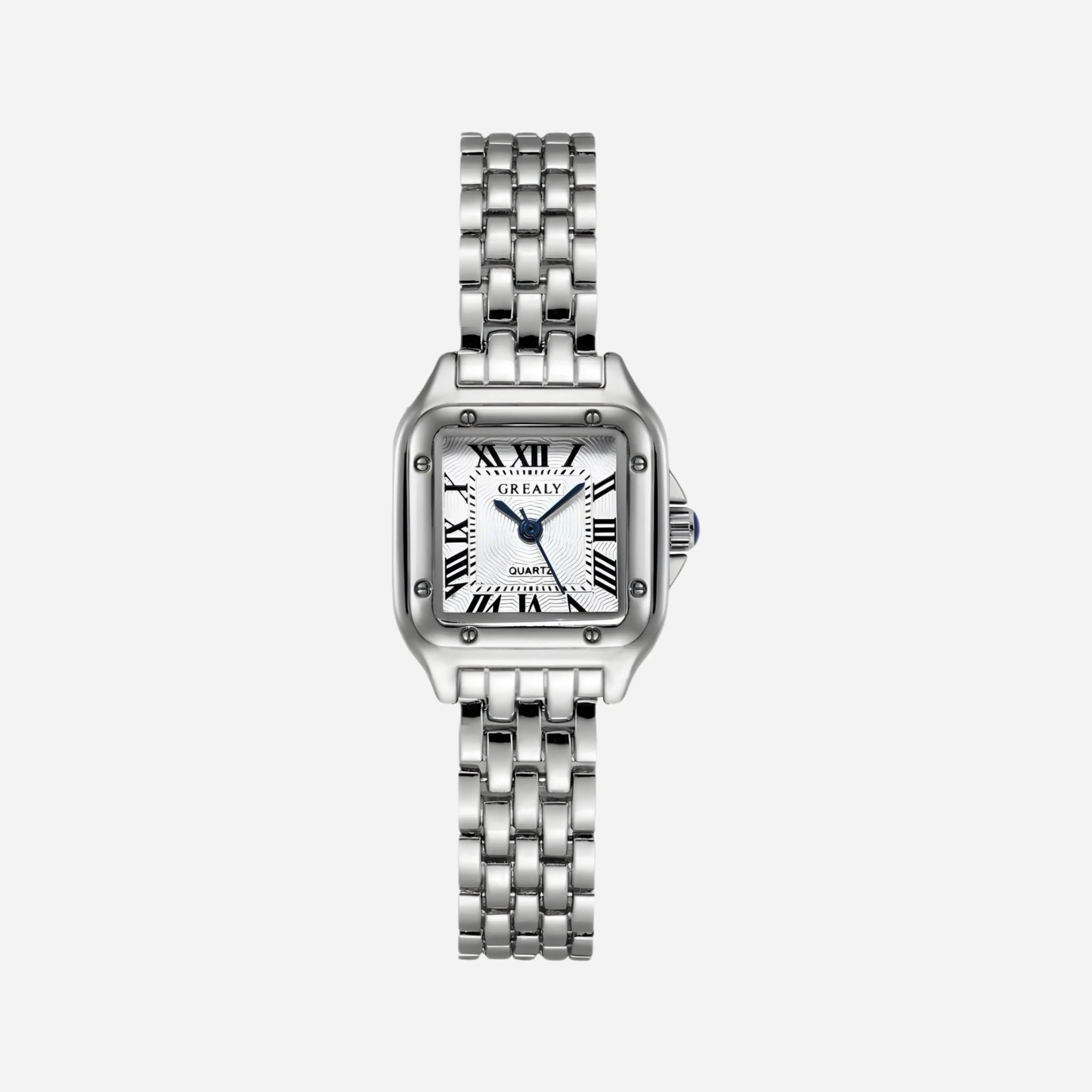 Petra® - Reloj de lujo dorado con números romanos