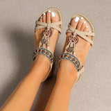 Nada - Sandalias elegantes en estilo boho
