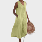 Vita - Vestido Elegante y Atractivo con Escote en V