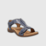 Lara | Sandalias de cuero con sujeción ajustable y plantilla anatómica