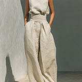 MARIA | CONJUNTO MINIMALISTA DE LINO