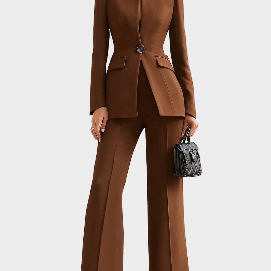 Jade - Conjunto elegante con chaqueta y pantalones