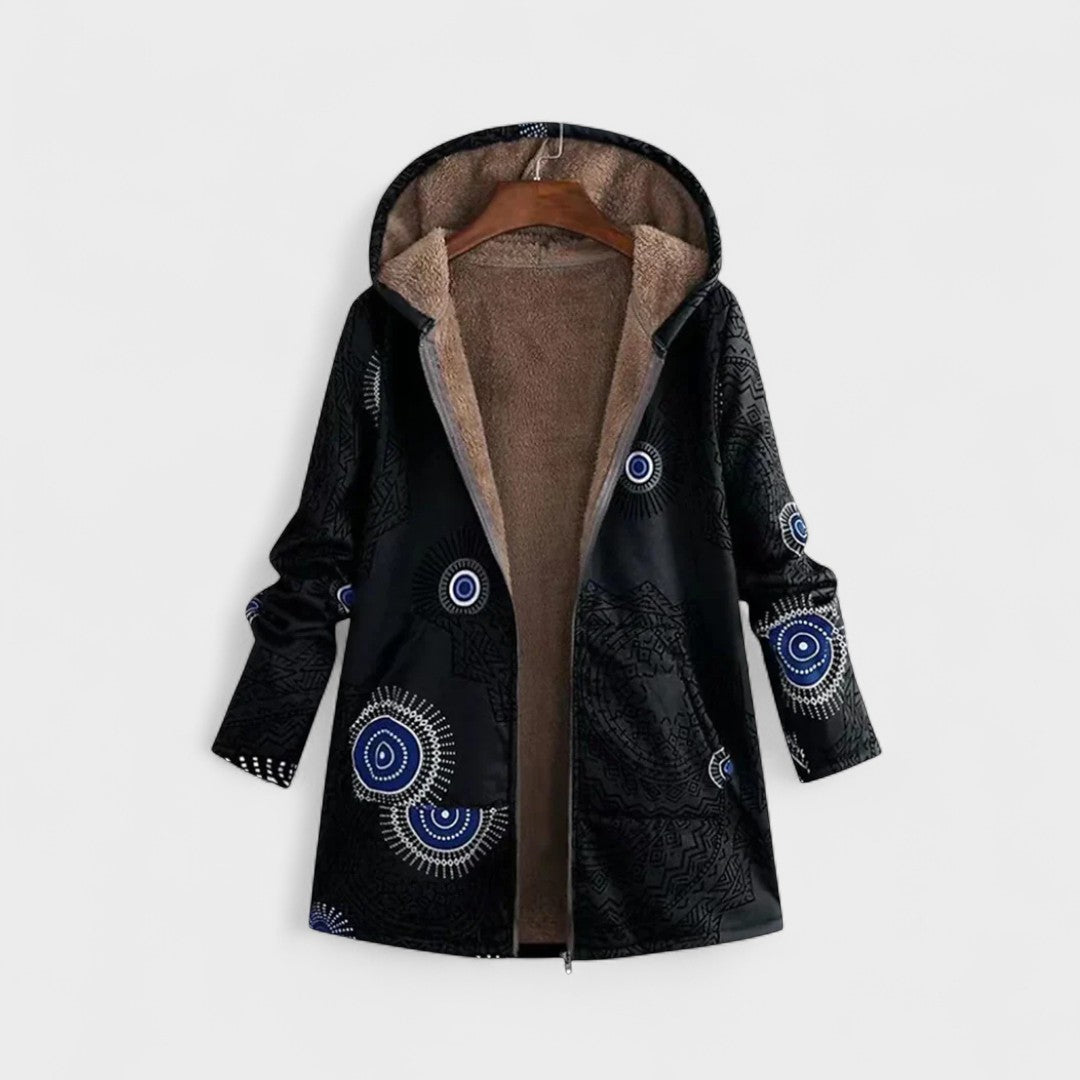 Bojana - Chaqueta cálida y suave con capucha