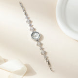 Mia® - Reloj dorado con cristales