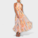 Vjera – Elegante vestido maxi con espalda descubierta