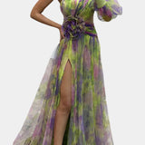 Vestido Maxi Asimétrico Teodora