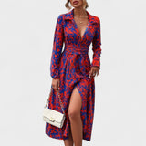 Camila – Vestido con estampado de leopardo