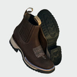 Ankica - Botas de cuero estilo vaquero