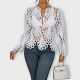 Malina – Blusa de Encaje Elegante